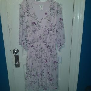 Enfocus Pink Floral Dress Size 20